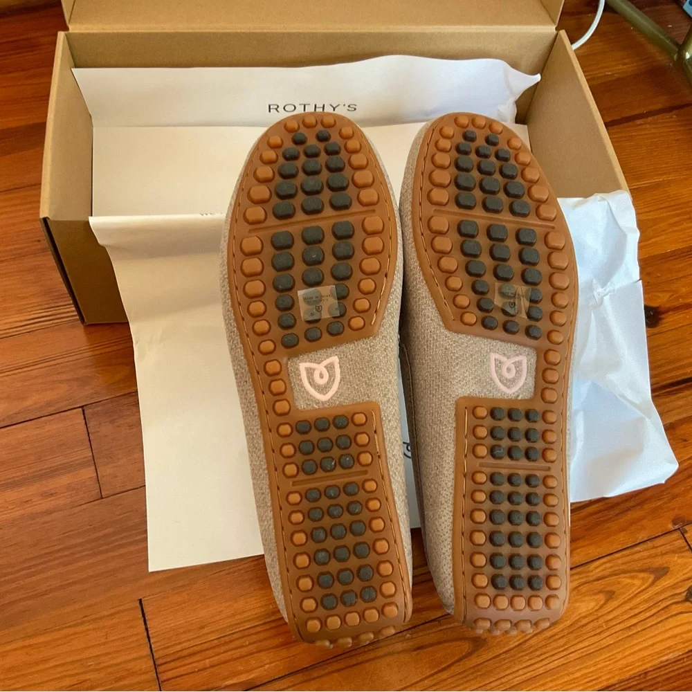 Rothy's Dove Bistro Revelvet Women's Penny Loafers - NWT - Picture 3 of 4